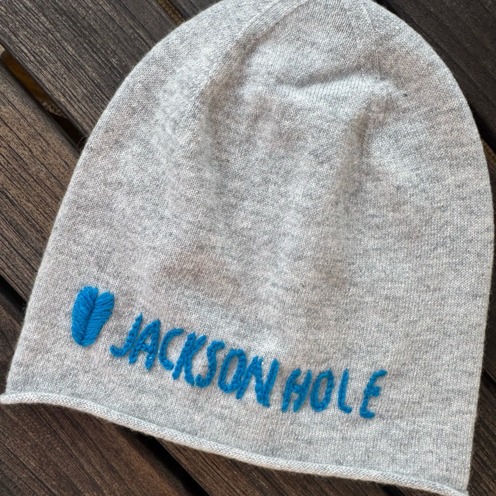 Golden Sun Cashmere “Jackson Hole” Beanie — O/S